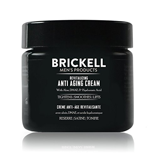 Brickell Men’s Revitalizing Anti-Aging Cream For Men, Natural & Organic Anti Wrinkle Night Face Cream – 2 oz